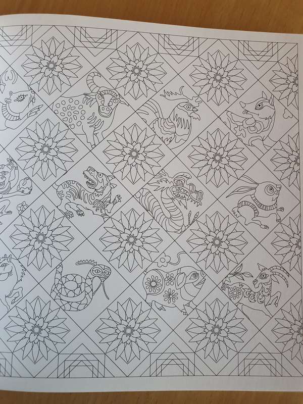 Art Therapy - 50 Mindful Patterns - Signs of The Zodiac