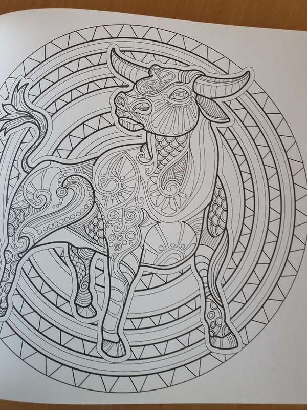 Art Therapy - 50 Mindful Patterns - Signs of The Zodiac