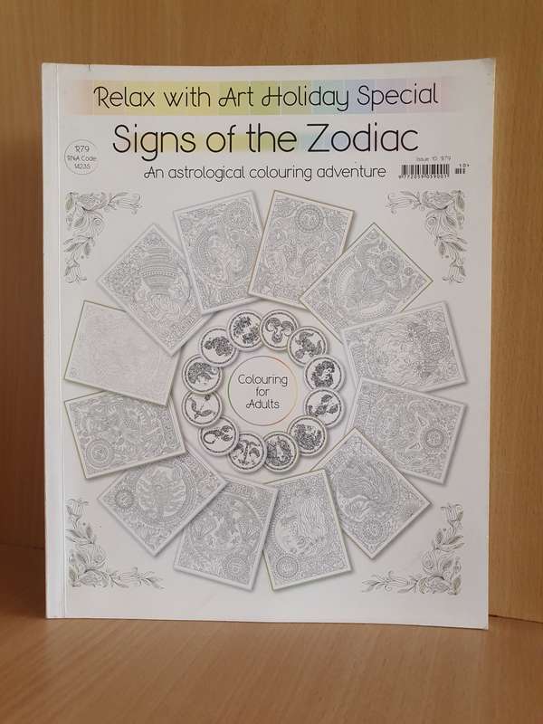 Signs of The Zodiac - An Astrological Colouring Adventure