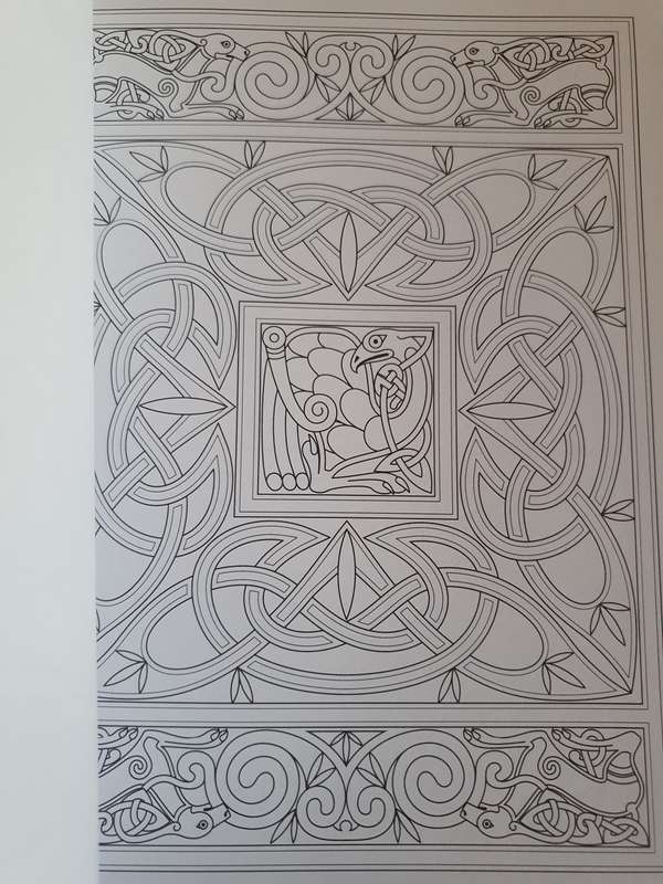 Celtic Animal Designs Colouring Book