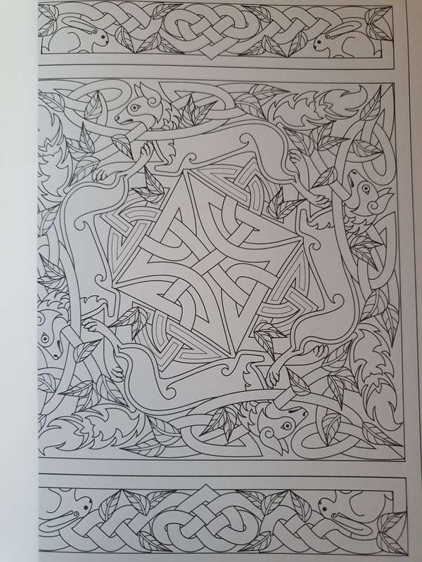 Celtic Animal Designs Colouring Book