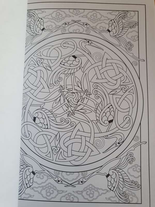 Celtic Animal Designs Colouring Book