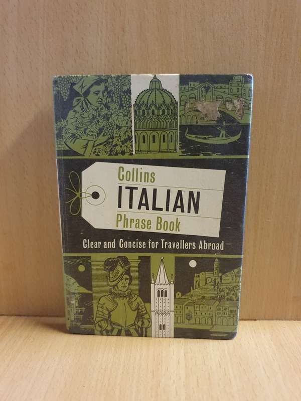 Collins Italian Phrase Book (Hardcover)