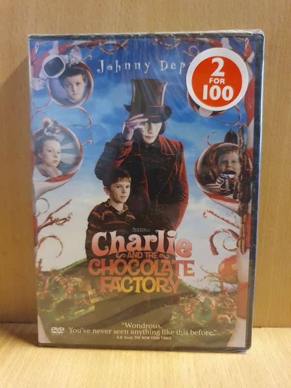 Charlie and The Chocolate Factory - Dvd (NEW CONDITION)