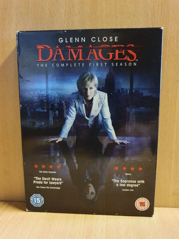 Damages - The Complete First Season - Dvd ( Glenn Close)  3 discs