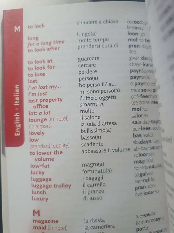 Collins Gem - Italian Phrasebook & Dictionary (Paperback)