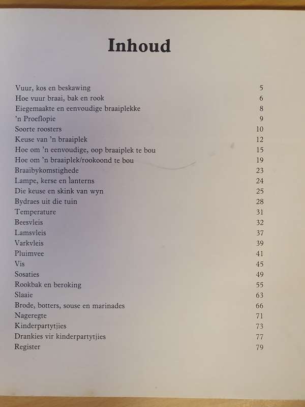 Oor die Kole  - `n Omvattende braaigids : Heinz en Geneste Kurth