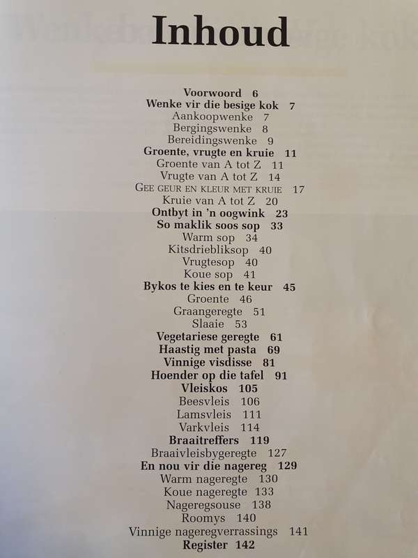 Kook met sewe bestanddele : Christa Welgemoed