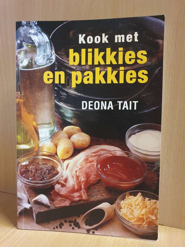 Kook met blikkies en pakkies: Deona Tait
