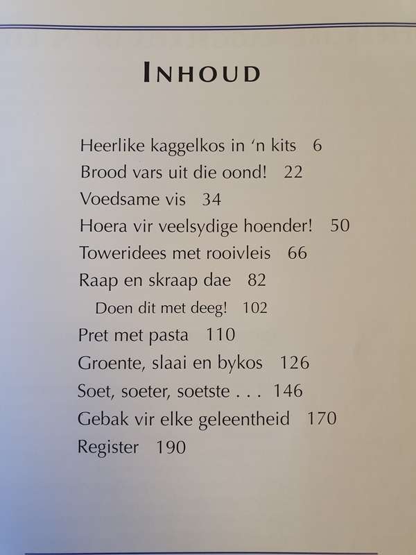 Kook met blikkies en pakkies: Deona Tait