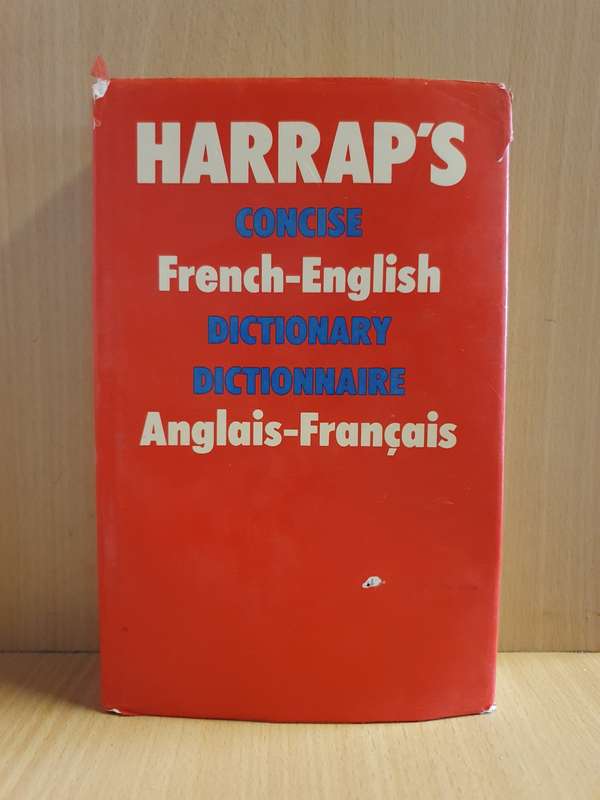 Harrap`s Concise French-English Dictionary Anglais-Francais (Hardcover)