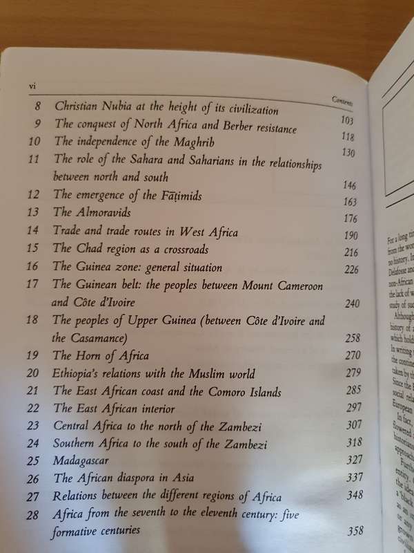 General History of America - III Africa from the Seventh to the Eleven Century: L. Hrbek