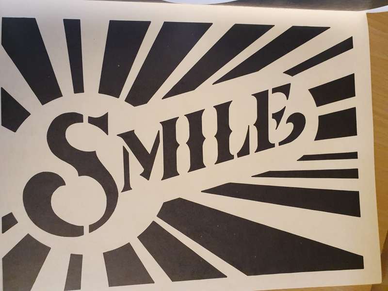 Messages and Greetings Cut & Use Stensils (30 full-size stensils, printed on durable stencil paper)