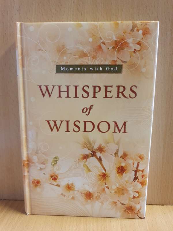 Whispers of Wisdom (Moments with God) Hardcover