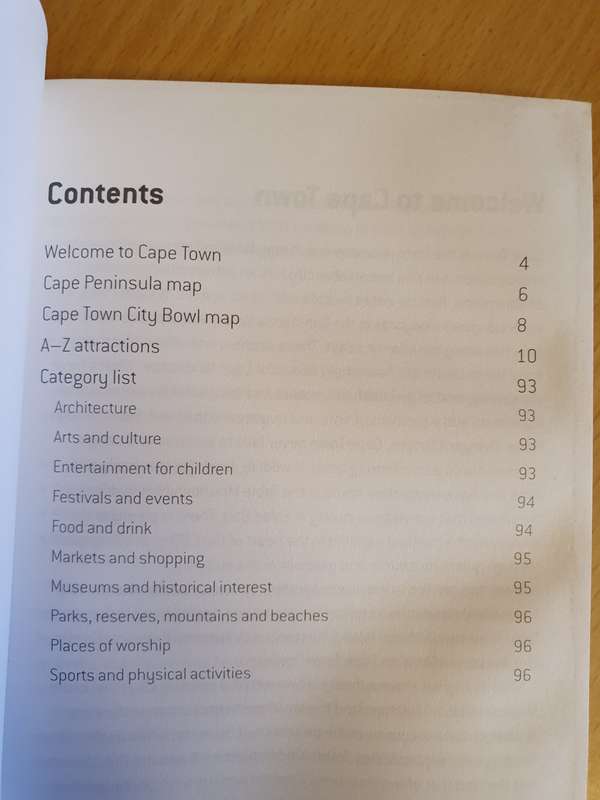 Cape Town A-Z (Paperback)
