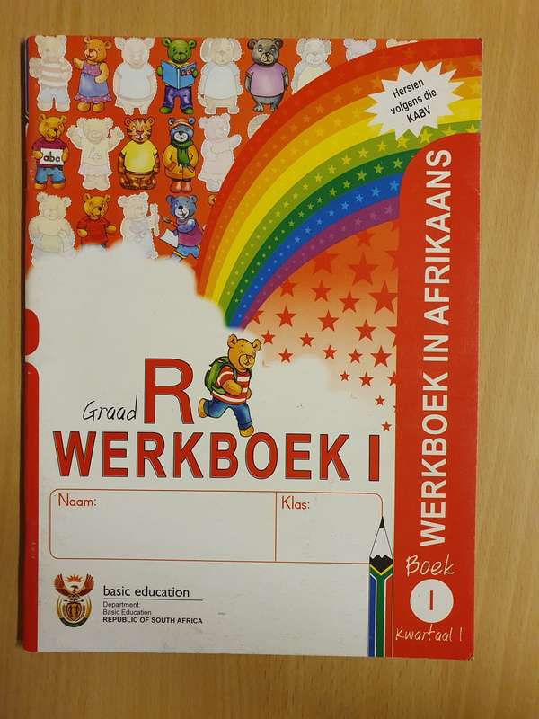 Werkboek in Afrikaans - Werkboek 1 - Boek 1 Graad R