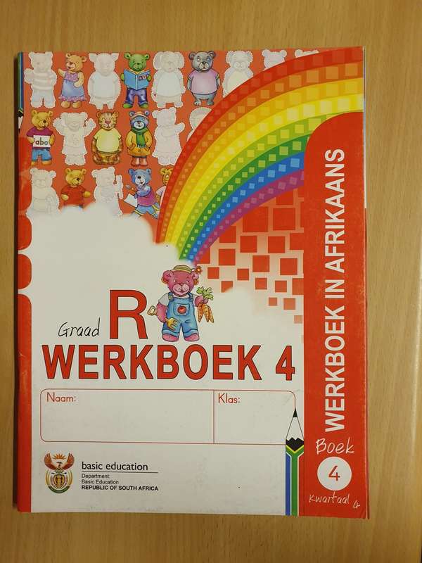 Werkboek in Afrikaans - Werkboek 4 - Boek 4 Graad R