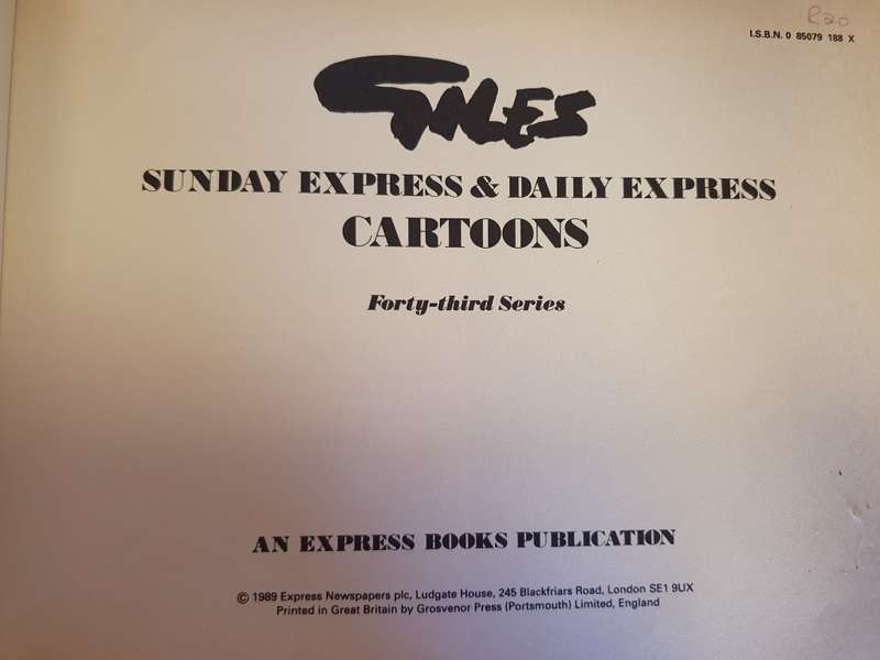 Giles - Sunday Express & Daily Express Cartoons (Forty-Third series)