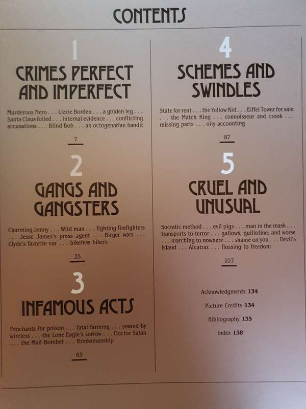 TIME LIFE - Glorious and Unusual Facts : Crimes and Punishments  (Hardcover)