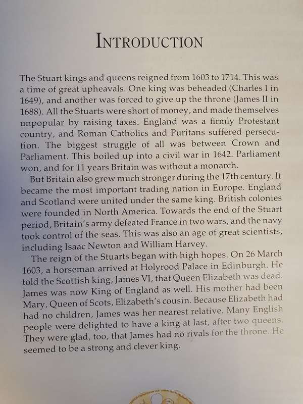 History of Britain - The Stuarts (Hardcover)