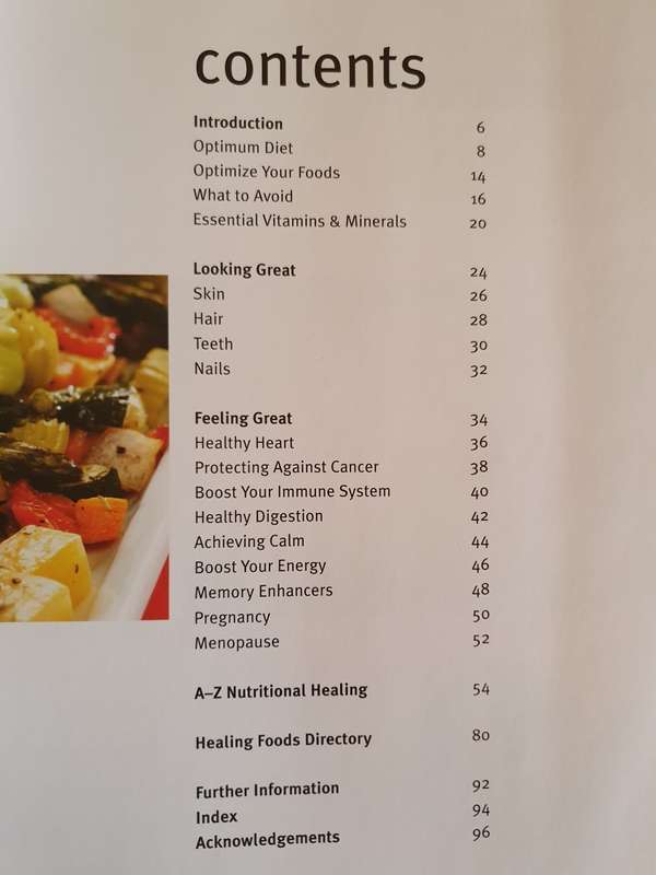 Healing Foods - an easy-to-use guide to eating your way back to health (Hardcover)