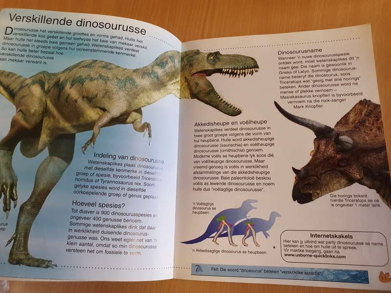 Usborne Discovery - Dinosourusse