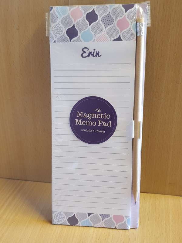 Magnetic Memo Pad - Erin