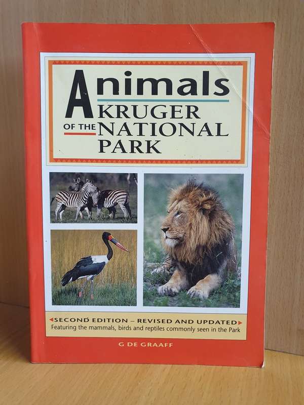 Animals of The Kruger National Park: G De Graaff (Paperback)