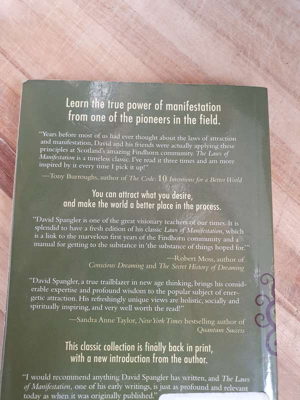 The Laws of Manifestation: David Spangler (Paperback) A Conscious Classic
