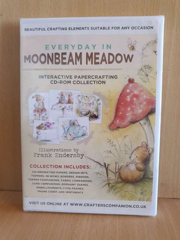 Everyday in Moonbeam Meadow (Interactive Papercrafting CD-ROM Collection) NEW CONDITION