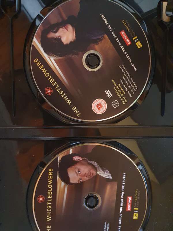 The Whistleblowers - The Complete First Series Dvd  (2 discs)