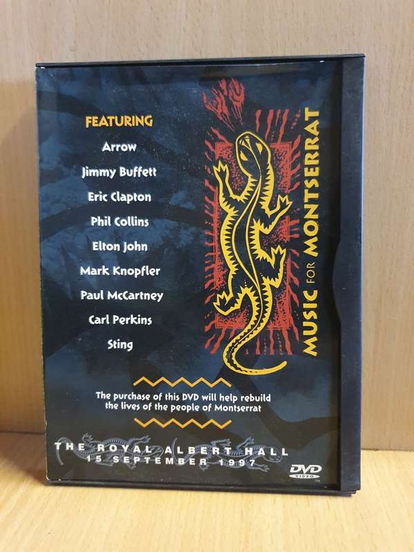 Music for Montserrat - Dvd (Eric Clapton, Phil Collins, Elton John, Sting, Paul McCarthy)