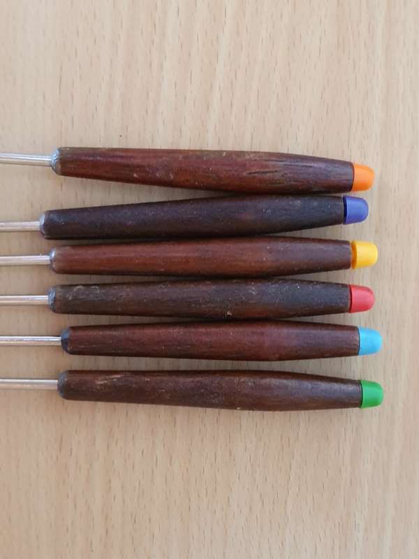 Set of 6 Fondue Forks