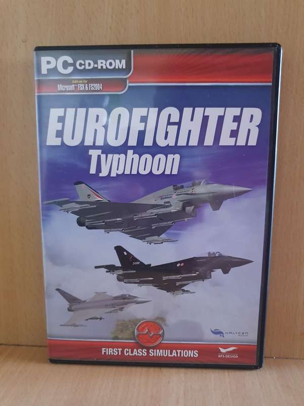 PC CD-ROM Eurofighter Typhoon