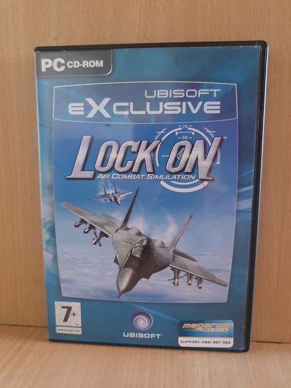 PC CD-ROM Lock On - Air Combat Simulation
