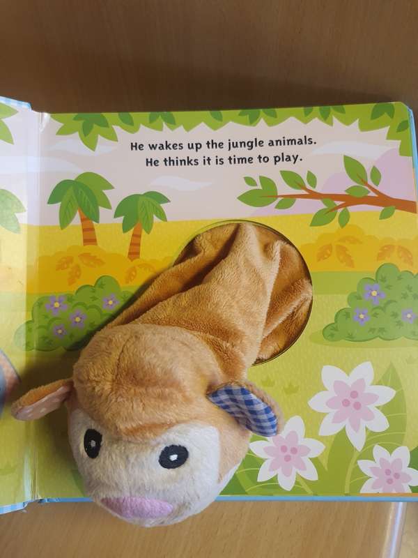 Monkey Puppet Book