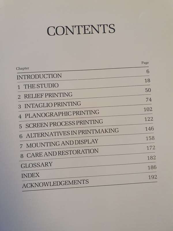 The Complete Guide to Prints and Printmaking - Techniques and Materials Edited by John Dawson
