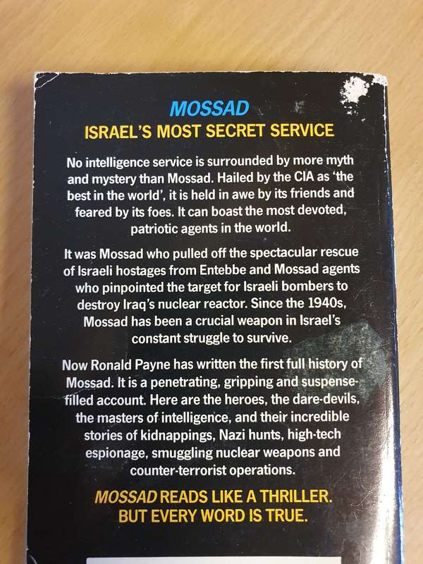 Mossad - Israel` Most Secret Service: Ronald Payne (Paperback)