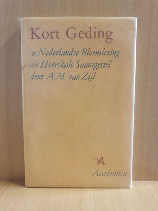 `n Nederlandse Bloemlesing vir Hoerskole Saamgestel deur A.M. van Zijl: Kort Geding
