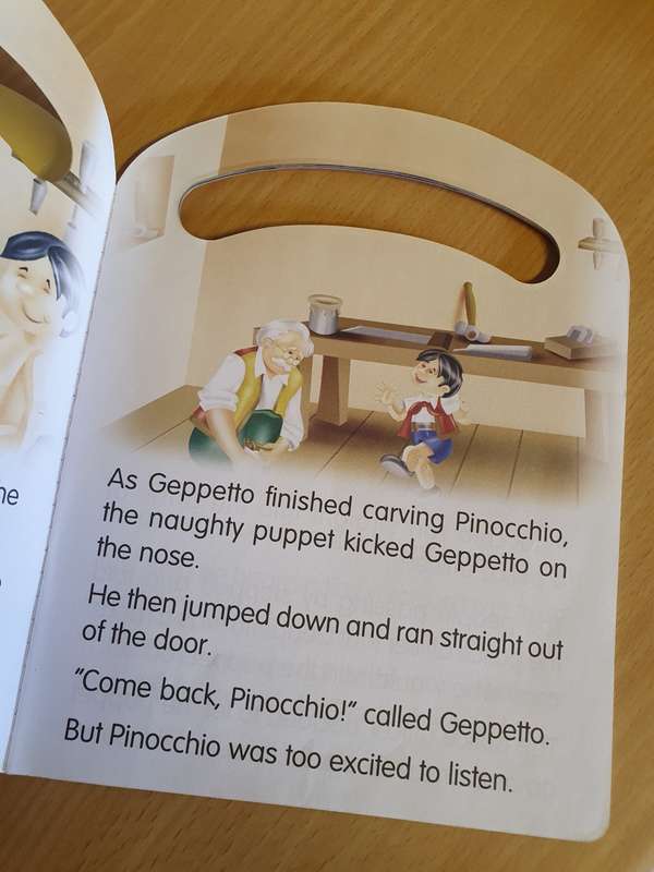 Treasured Tales CD Boo - Pinocchio