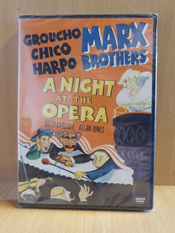 A Night at the Opera - Marx Brothers (Groucho, Chico, Harpo) Dvd (NEW CONDITION)