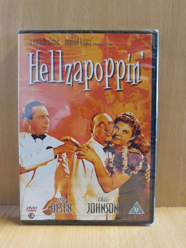 Hellzapoppin` - Dvd (Ole Olsen, Chic Johnson) NEW CONDITION