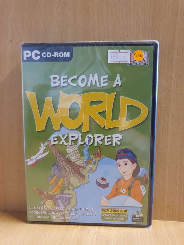 PC CD-ROM Become a World Explorer (NEW CONDITION)