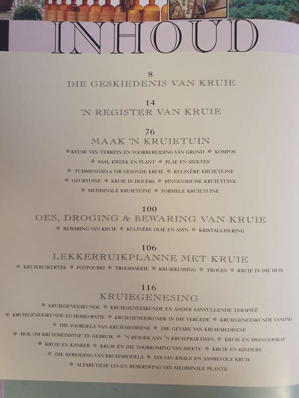 Die Geillustreerde Kruikeboek - 1n register van kruie, kruietuine, rate