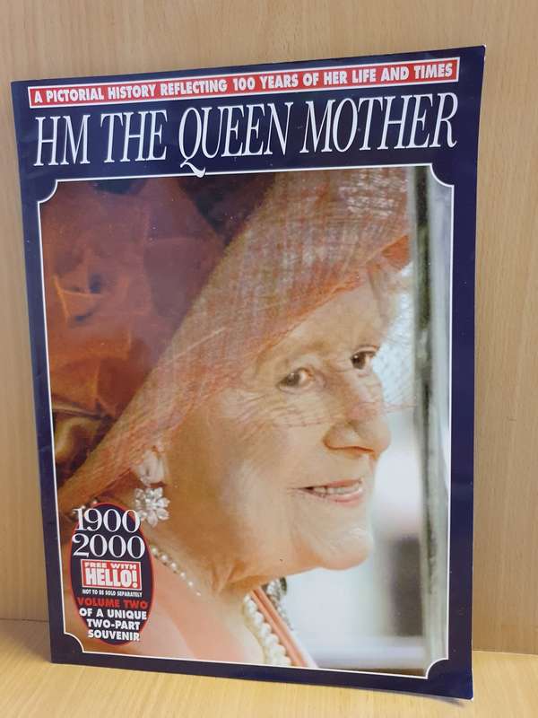 HM The Queen Mother - A Pictorial History Reflecting 100 Years of Her Life and Times -Hello Magazine
