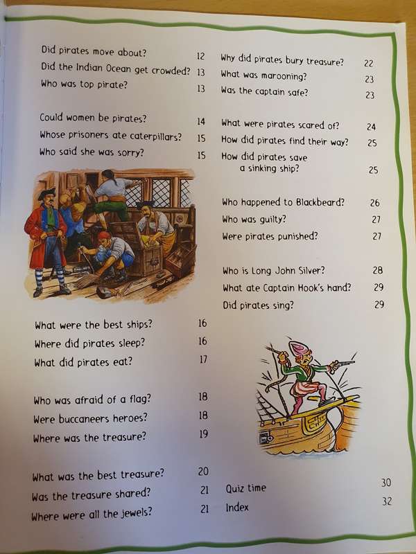 Why did pirates bury treasure? First Questions and Answers (Paperback)