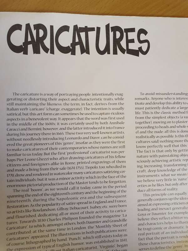 Caricatures  (Paperback)