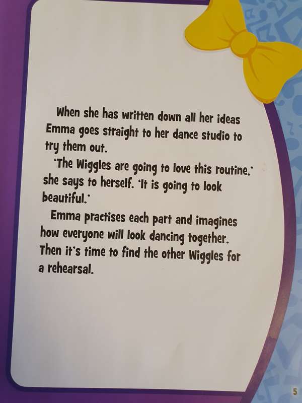 The Wiggles - Emma`s Dance Routine (Hardcover) Book + CD