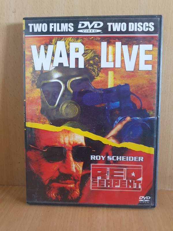 War Live/Red Serpent - Dvd  (2 discs)