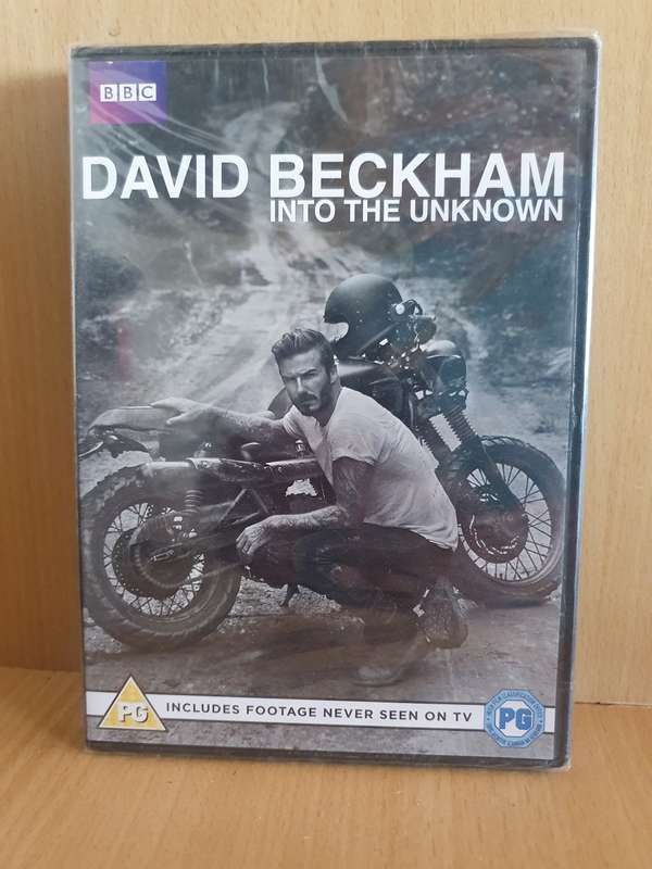 BBC - David Beckham - Into the Unknown - Dvd (NEW CONDITION)